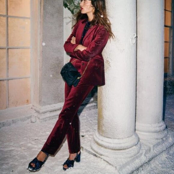 Boden Kew Velvet Pants - Picture 1 of 11